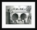 The Thames tunnel by English School