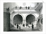The Thames tunnel by English School
