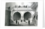 The Thames tunnel by English School