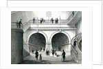 The Thames tunnel by English School