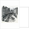 Deepening the Fleet Street Sewer, London, 1845 by English School