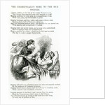 Florence Nightingale tending a sick soldier in the Crimea by English School