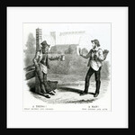 A Thing! That drinks and smokes; A Man! Who thinks and acts, 19th Century by English School