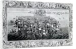 The Spanish Armada, published by John Pine, 1739 by English School