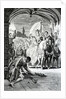 The entrance of Queen Elizabeth at Kenilworth Castle, 19th Century by English School