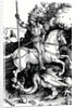 St. George and the Dragon, 1504 by Albrecht Dürer or Duerer