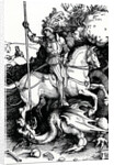 St. George and the Dragon, 1504 by Albrecht Dürer or Duerer