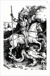 St. George and the Dragon, 1504 by Albrecht Dürer or Duerer
