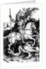St. George and the Dragon, 1504 by Albrecht Dürer or Duerer