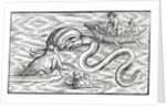 Sea monsters, 1511 by Spanish School
