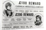 Advertisement for the Carbolic Smoke Ball Company, 1893 by English School