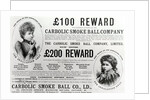 Advertisement for the Carbolic Smoke Ball Company, 1893 by English School