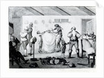 A Barber's Shop by Henry William Bunbury