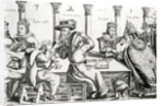 Royal & Ecclesiastical Gamers, c.1609 by Thomas Cockson