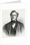 Portrait of Brigham Young, 1861 by English School