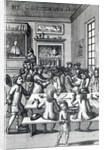 The Coffeehouse Mob, by Edward Ward, taken from 'Vulgus Britannicus', 1710 by English School