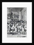 The Coffeehouse Mob, by Edward Ward, taken from 'Vulgus Britannicus', 1710 by English School