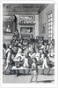 The Coffeehouse Mob, by Edward Ward, taken from 'Vulgus Britannicus', 1710 by English School