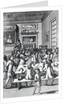 The Coffeehouse Mob, by Edward Ward, taken from 'Vulgus Britannicus', 1710 by English School