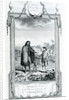 A Patagonian Woman and Boy in Company with Commodore Byron, illustration taken from Moore's Voyages and Travels, 1778 by English School