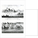 Chinese floating Village, 17th Century by German School