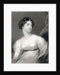 The Rt. Hon, Frances Countess of Wicklow, 1830 by English School
