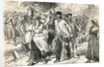 Insurgents Ravaging The Streets of Paris, taken from Cassell's Illustrated History, 1872 by English School
