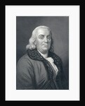 Portrait of Benjamin Franklin, c.1833 by English School