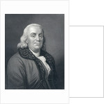 Portrait of Benjamin Franklin, c.1833 by English School