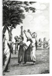 Dancing Girls in Egypt, taken from 'Niebuhr's Travels through Arabia and other countries in the East', 1792 by Danish School