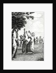 Dancing Girls in Egypt, taken from 'Niebuhr's Travels through Arabia and other countries in the East', 1792 by Danish School