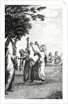 Dancing Girls in Egypt, taken from 'Niebuhr's Travels through Arabia and other countries in the East', 1792 by Danish School