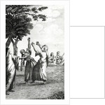 Dancing Girls in Egypt, taken from 'Niebuhr's Travels through Arabia and other countries in the East', 1792 by Danish School