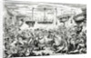 Sailors carousing, or a peep in the Long Room, 1825 by George Cruikshank