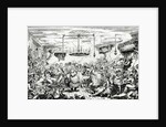 Sailors carousing, or a peep in the Long Room, 1825 by George Cruikshank