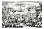 Sailors carousing, or a peep in the Long Room, 1825 by George Cruikshank