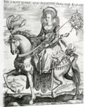 The Right Noble and Verteous Princesse Elizabeth, daughter to our soverainge lord kinge James, 1612-3 by Renold Elstrack