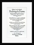 Title page 'Newes from Scotland, Declaring the Damnable life and death of Dr Fian', 1591 by English School