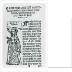 Mother Waterhouse, pamphlet, 1566 by English School