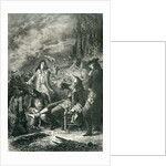 Edward Villiers wounded at the battle of Newbury, 1643 by English School