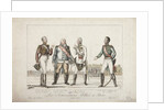 The Allied Sovereigns in Paris, 1815 by French School