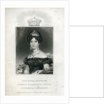 Her Royal Highness Augusta Wilhelmina Louisa, Duchess of Cambridge, 1830 by English School