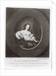 Eleanor Gwynne engraved by Valentine Green 1777 by Peter (after) Lely