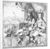 William III and Mary II engraved by the artist, c.1690 by Romeyn de Hooge
