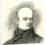 Benjamin Robert Haydon from the 'Illustrated London news' 7th April 1846 by English School