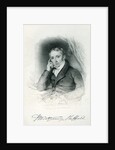 Portrait of James Montgomery, c.1820 by Thomas Barber