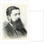 Alfred Pizzey Newton from the 'Illustrated London news' 1883 by English School