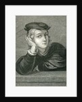 Raphael at the age of 15 by English School