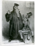Robert-Macaire Avocat, 1836 by Honore Daumier