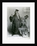 Robert-Macaire Avocat, 1836 by Honore Daumier